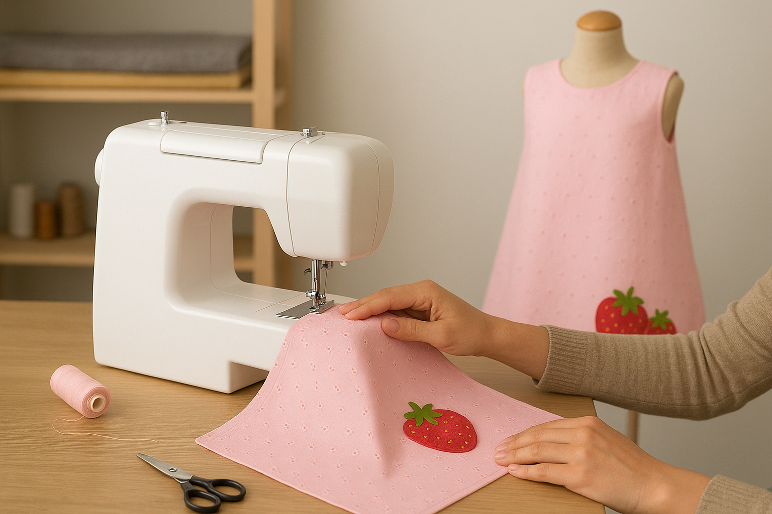 Accede YA al curso "Vestidito Fresa"